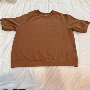 American Eagle  Short Sleeve Sweatshirt